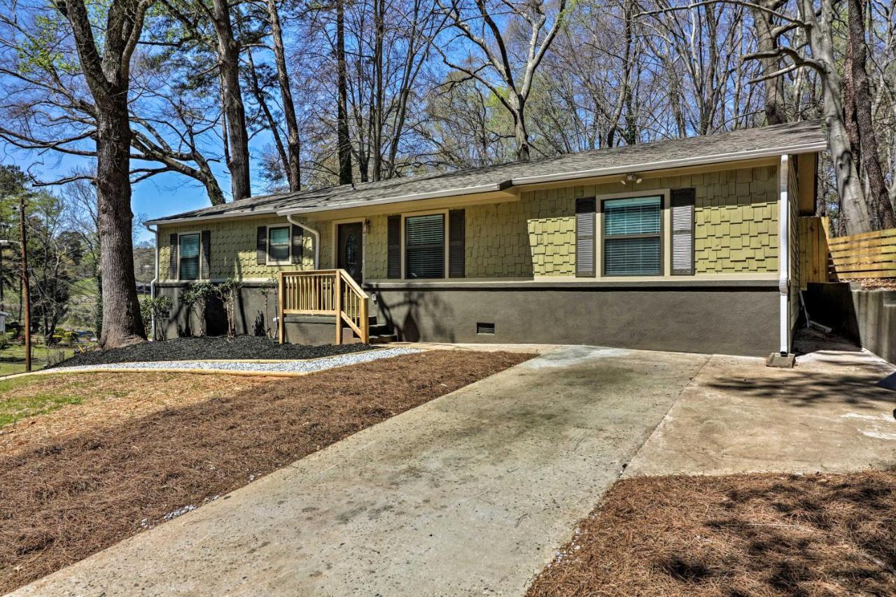 Comfortable Ranch Home - 5 Mi To Downtown Atlanta! Ngoại thất bức ảnh